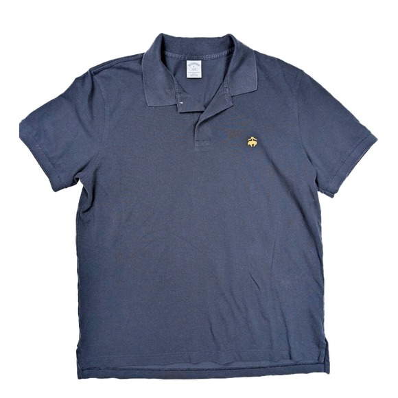 Brooks Brothers Other - Brooks Brothers 1818 Navy Performance 1/4 Button Short Sleeve Polo Men's Size XL